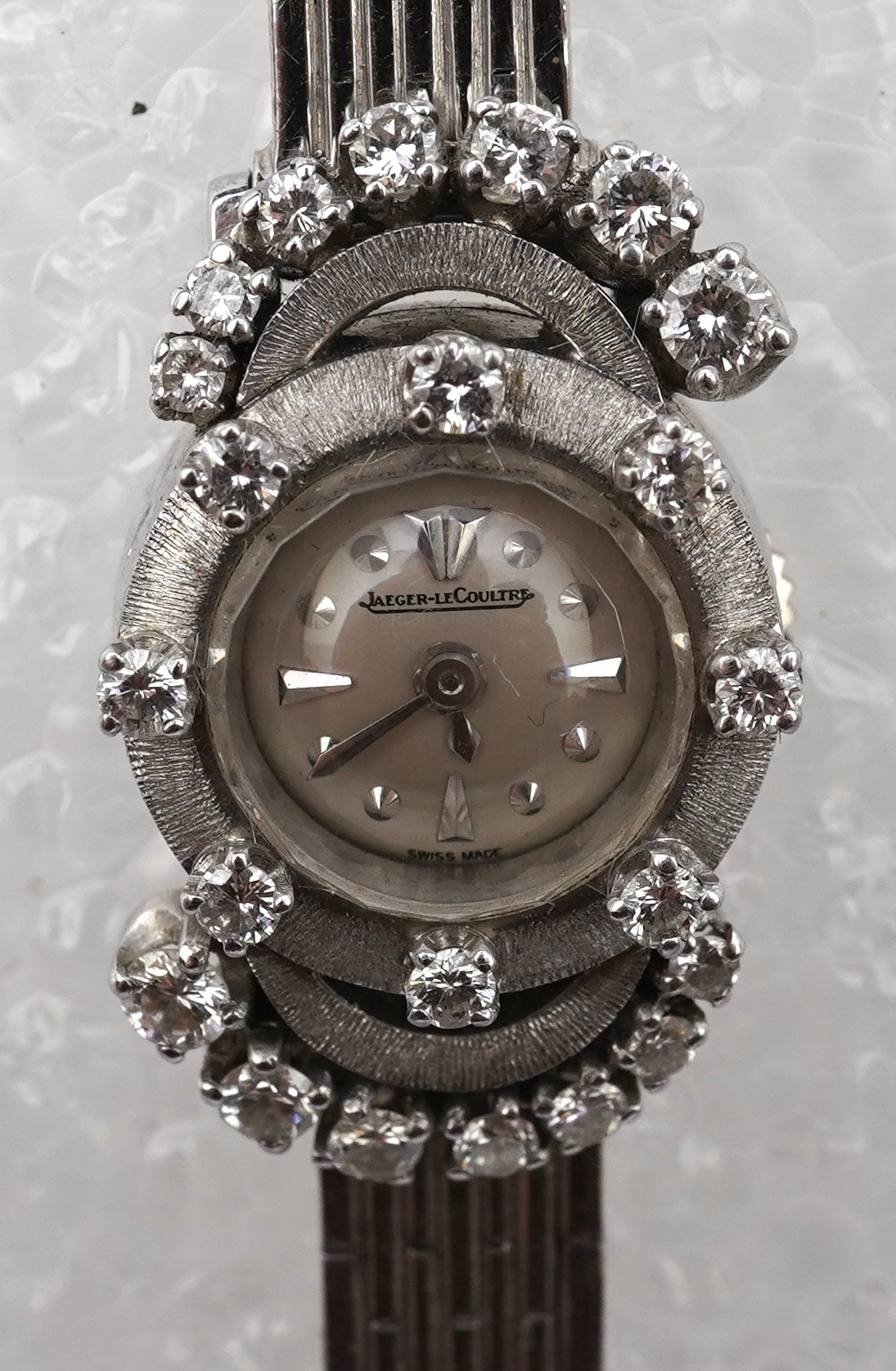Jaeger-LeCoultre, a lady's diamond cocktail watch, 1960s